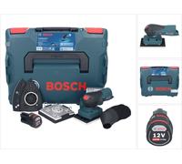 Bosch GSS 12V-13 Professional Ponceuse vibrante sans fil 12V + 1x Batterie 3,0Ah + L-BOXX - sans chargeur