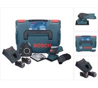 Bosch GSS 12V-13 Professional Ponceuse vibrante sans fil 12V + 2x Batteries 2,0Ah + Chargeur + L-BOXX