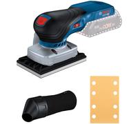 Bosch GSS 18V-13 PROFESSIONAL Ponceuse orbitale aléatoire 1000 tr/min 2000 OPM Noir, Bleu, Rouge