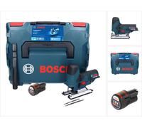 Bosch GST 12V-70 Professional Scie sauteuse sans fil avec boîtier L-Boxx + 1x Batterie GBA 12 V 3 Ah - sans Chargeur