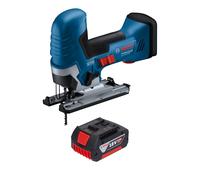 Bosch GST 18V-125 S Professional Scie sauteuse sans fil 18 V 125 mm Brushless + 1x batterie 5,0 Ah - sans chargeur