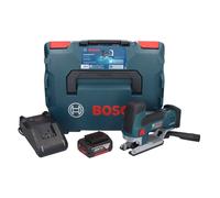 Bosch GST 18V-155 SC Professional Scie sauteuse sans fil 18 V + 1x batterie 5,0 Ah + chargeur + L-Boxx