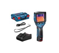 Bosch GTC 400 C 12 V Li-Ion Thermomètre Infrarouge Visuel (1 Batterie 2,0 Ah) Dans Un Coffret L-Boxx