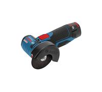 Bosch GWS 10,8-76 V-EC Meuleuse d'Angle 7.6cm, 10.8V Li-Ion, 19500 tr/min, 900g. Livrée avec chargeur & house de protection. Émission vibratoire 13.5 m/s².