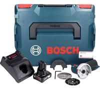 Bosch GWS 12V-76 Professional Meuleuse angulaire sans fil 12 V 76 mm Brushless + 1x batterie 6,0 Ah + chargeur + L-Boxx