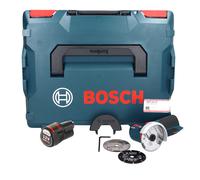 Bosch GWS 12V-76 Professional Meuleuse angulaire sans fil avec boîtier L-Boxx + 1x Batterie GBA 3,0 Ah - sans Chargeur