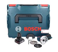 Bosch GWS 12V-76 Professional Meuleuse angulaire sans fil avec boîtier L-Boxx + 1x Batterie GBA 6,0 Ah - sans Chargeur