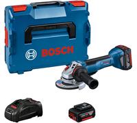 BOSCH GWS 18V-10 P PROFESSIOANL Meuleuse angulaire sans-fil, 2x 5,0Ah, L-BOXX 06019J4101