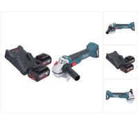 Bosch GWS 18V-10 Professional Meuleuse angulaire sans fil 18 V 115 mm Brushless + 2x batterie 4,0 Ah + chargeur