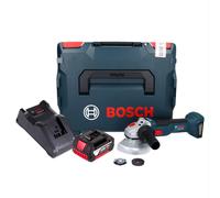 Bosch GWS 18V-10 Professional Meuleuse angulaire sans fil 18 V 125 mm Brushless + 1x batterie 4,0 Ah + chargeur + L-Boxx