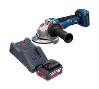 Bosch GWS 18V-11 Professional Meuleuse angulaire sans fil 18 V 125 mm + 1x batterie 4,0 Ah + chargeur