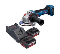 Bosch GWS 18V-11 Professional Meuleuse angulaire sans fil 18 V 125 mm + 2x batterie 5,0 Ah + chargeur