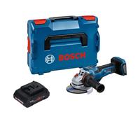 Bosch GWS 18V-15 PSC Professional Meuleuse angulaire sans fil 18 V 125 mm BITURBO Brushless + 1x batterie ProCORE 4,0 Ah + L-Boxx - sans chargeur
