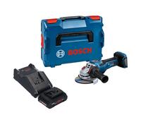 Bosch GWS 18V-15 PSC Professional Meuleuse angulaire sans fil 18 V 125 mm BITURBO Brushless + 1x batterie ProCORE 4,0 Ah + chargeur + L-Boxx