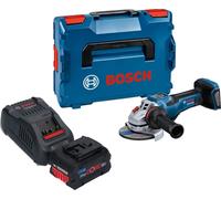 Bosch GWS 18V-15 PSC Professional Meuleuse angulaire sans fil 18 V 125 mm BITURBO Brushless + 1x batterie ProCORE 8,0 Ah + chargeur + L-Boxx