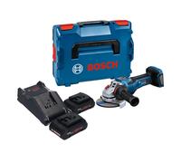 Bosch GWS 18V-15 PSC Professional Meuleuse angulaire sans fil 18 V 125 mm BITURBO Brushless + 2x batterie ProCORE 4,0 Ah + chargeur + L-Boxx