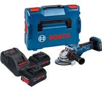 Bosch GWS 18V-15 PSC Professional Meuleuse angulaire sans fil 18 V 125 mm BITURBO Brushless + 2x batterie ProCORE 8,0 Ah + chargeur + L-Boxx