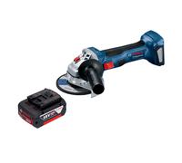 Bosch GWS 18V-7 Professional Meuleuse angulaire sans fil 18 V 115 mm Brushless + 1x batterie 5,0 Ah - sans chargeur