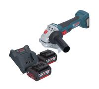 Bosch GWS 18V-7 Professional Meuleuse angulaire sans fil 18 V 125 mm Brushless + 2x batterie 4,0 Ah + chargeur