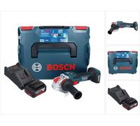 Bosch GWX 18V-15 SC Professional Meuleuse angulaire sans fil 18 V 125 mm BITURBO X-LOCK + 1x batterie 5,0 Ah + chargeur + L-BOXX