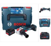 Bosch GWX 18V-15 SC Professional Meuleuse angulaire sans fil 18 V 125 mm BITURBO X-LOCK + 1x batterie ProCORE 8,0 Ah + L-BOXX - sans chargeur