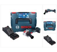 Bosch GWX 18V-15 SC Professional Meuleuse angulaire sans fil 18 V 125 mm BITURBO X-LOCK + 1x batterie ProCORE 4,0 Ah + chargeur + L-BOXX