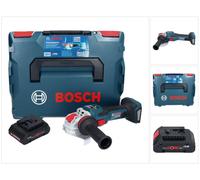 Bosch GWX 18V-15 SC Professional Meuleuse angulaire sans fil 18 V 125 mm BITURBO X-LOCK + 1x batterie ProCORE 4,0 Ah + L-BOXX - sans chargeur