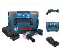 Bosch GWX 18V-15 SC Professional Meuleuse angulaire sans fil 18 V 125 mm BITURBO X-LOCK + 1x batterie ProCORE 8,0 Ah + chargeur + L-BOXX