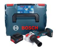 Bosch GWX 18V-15 SC Professional Meuleuse angulaire sans fil 18 V 125 mm BITURBO X-LOCK + 1x batterie ProCORE 8,0 Ah + L-BOXX - sans chargeur