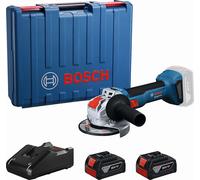 BOSCH GWX 18V-8 PROFESSIONAL Meuleuse angulaire avec X-LOCK, 2× 4,0 Ah, L-Boxx 06019N9102