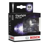 Bosch H4 Plus 120 Gigalight lampes de phare - 12 V 60/55 W P43t - 2 ampoules