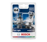 Bosch Ampoules H4 Plus 200 Pure Light 1987301410 12V 60/55W Pack de 2