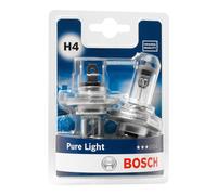 Bosch H4 Pure Light lampes de phare - 12 V 60/55 W P43t - 2 ampoules