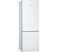 Bosch Hausgeräte - KGE49AWCA série 6 - Réfrigérateur XXL autonome avec congélateur - C - 201 x 70 cm - 163 kWh/an - Blanc - Réfrigérateur de 302 l - Congélateur de 117 l - LowFrost - VitaFresh
