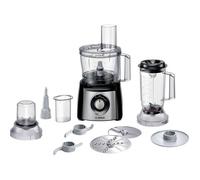 Bosch Haushalt MCM3PM386 Robot de cuisine 900 W acier inoxydable, noir