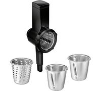 Bosch Haushalt MUZ9RV1 Râpe à fromage noir, acier inoxydable