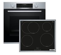 Bosch HBD635CS63 Encastrable Autonome 59,4 cm Largeur, 3D Air Chaud, Eco Clean Direct, Touch Select, Power Boost