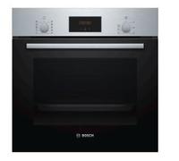 Bosch HBF154BS0 four Four électrique 66 L 3300 W Noir, Acier inoxydable A
