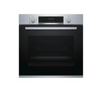 Bosch - HBG536ES3 Four multifonction 60 cm de large, série 6, 3D Hotair, autopilote, assistant de nettoyage, acier,