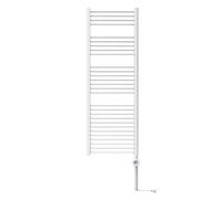 Bosch - Heat Radiator 4500 - Radiateur Électrique de Salle de Bain, Dimensions 1420x600 mm, 900 Watt, avec Porte-serviette et Régulateur de Température Intégré, Blanc