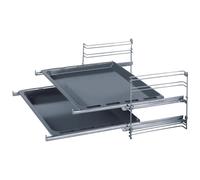 Bosch HEZ438201 pièce et accessoire de four Rails de guide pour four Aluminium