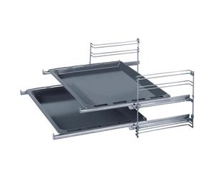 Bosch HEZ438201 pièce et accessoire de four Rails de guide pour four Aluminium
