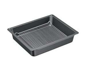 Bosch HEZ633070 pièce et accessoire de four Noir, Argent Acier, Plaque à pâtisserie