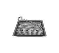 Bosch Kit barbecue HEZ635001 AirFry – plaque de grill inox et plaque à pâtisserie