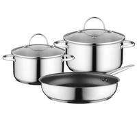 Bosch Batterie de cuisine 3 pièces 2 cocottes et 1 poêle pour table induction 17004033 Hez9se030