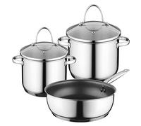 Batterie De Cuisine 3 Pièces Deux Cocottes Et Une Poêle Pour Table Induction - 17004033 Hez9se030