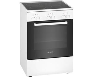Bosch HKA090220 Polar Blanc - Cuisinière Électrique 60Cm