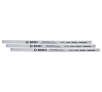 Bosch Set de 3 lames de scie alternative Precise 150 mm (lame bimétal durable pour coupes précises métal/plast./bois tendre)