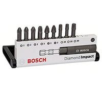 Bosch Home and Garden 2608657397 Coffret d'embouts "Impact Control" 10 pièces Gris