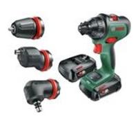 Bosch AdvancedDrill 18 1350 tr/min Sans clé 1 kg Noir, Vert